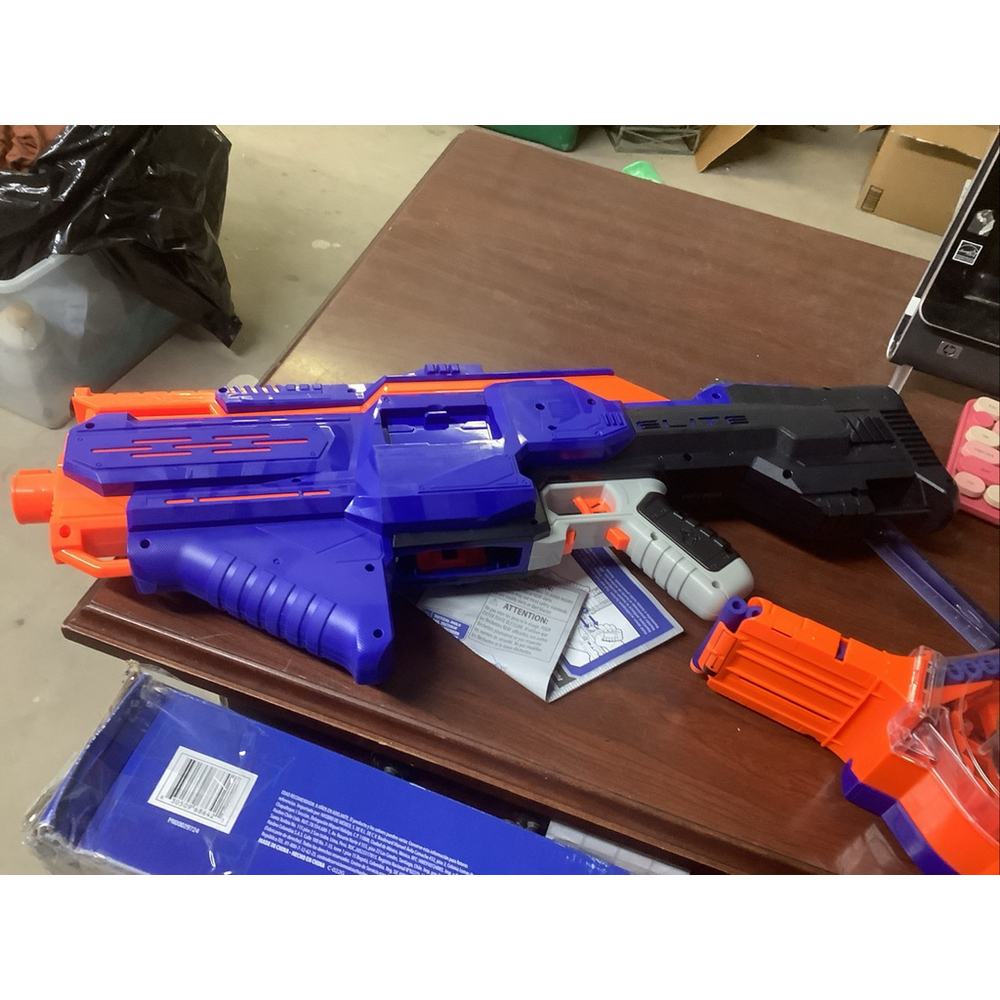 Nerf Infinus N-Strike Elite Motorized Blaster Dart Drum 30ish Darts (Open Box)